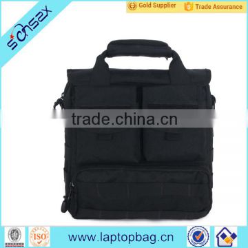600D material military shoulder laptop bags