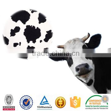 100%polyester cow design pattern print fabric for home textile