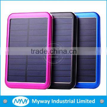 New manufactory solar cell phone charger,5000mah power bank,portable power bank,mobile power bank 5000mah