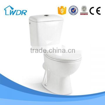 Classical Ceramic Sanitary small Washdown Two Piece WC Toilet