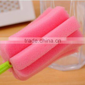 Sponge cup cleaning brush