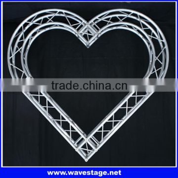 Good quality stage heart small stage lighting truss