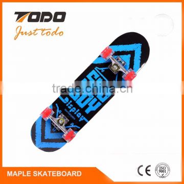 China supplier skateboard complete wholesale canadian maple blank skateboard decks