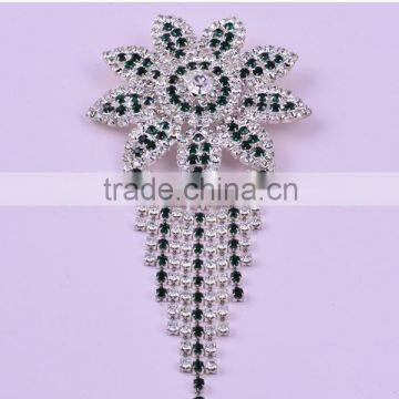 Fashion crystal wedding brooch