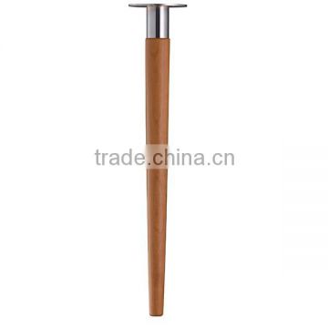 Customized tapered wood furniture legs in high quality