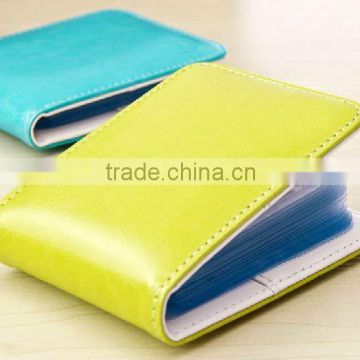 high quality leather credit card holder