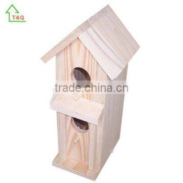 Natural Wooden Apex Nest Box