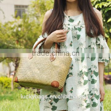 2016 popular handbags for female summer days straw beach bags