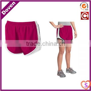 Dry fit polyester girls shorts