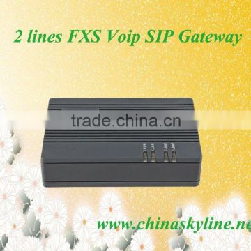 2 FXS(ATA) Voip gateway,GSM and FXS Gatewayusb fxo fxs