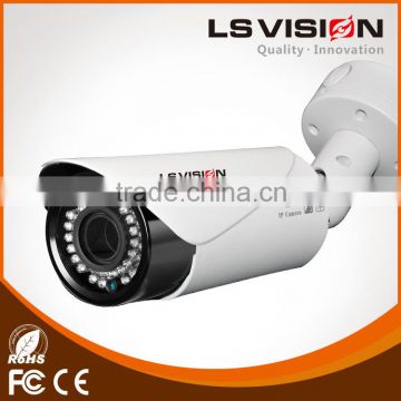 LS VISION BNC connection ahd 2.0mp camera with smart ir 2.8-12mm varifocal ir bullet camera