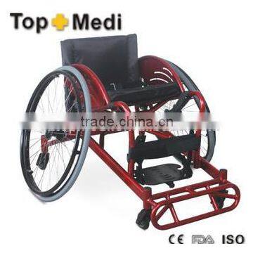 Sports and leisure Rugby Wheelchair for Disabled People/Silla de ruedas deportiva para los discapacitados