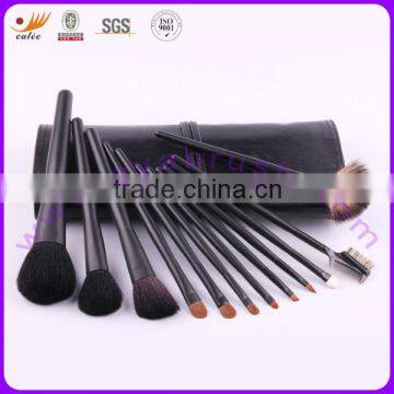 Professional 12pcs cosmetic brush set with OEM design