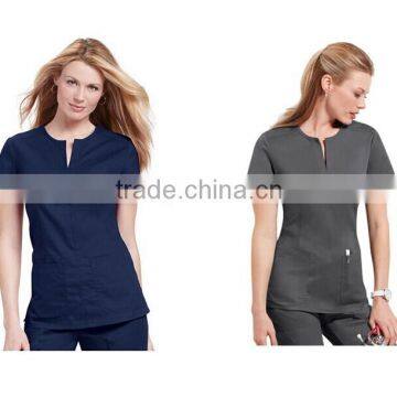 High fashioned medical scrub uniform or nurse uniform