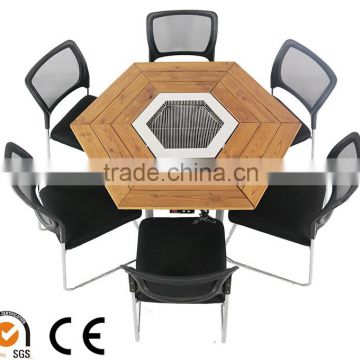 high quality china manufacturer AR-20161041 Electric grill table