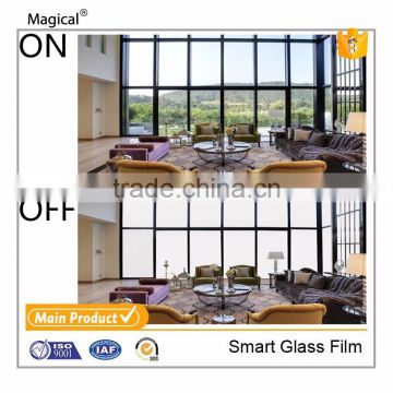 Customized Luxury 3G PDLC Smart Switchable Glass Film For Hotel Privacy