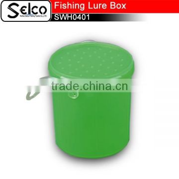 SWH0401 Plastic fishing bait small box bucket with handle