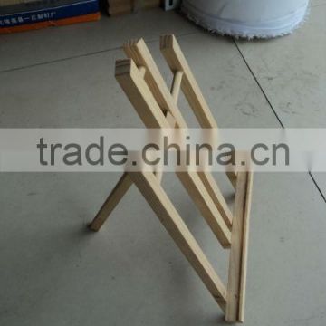 wood easel stand