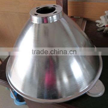 Aluminum spinned lampshade