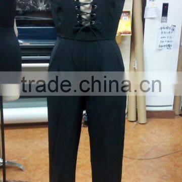 Ladies Fashion Elegant Sexy Women Formal Sleeveless Jumpsuit