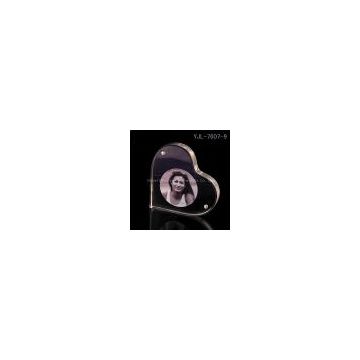 Acrylic heart-shaped photo frame (3R/4R/5R)