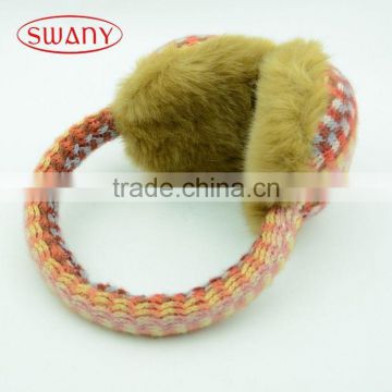 Promotiom best sell custom knit earmuff beanie