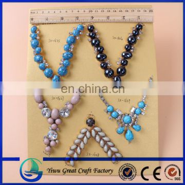Wholesale shoe chains jeweled and pink rhinestones shoe accessory