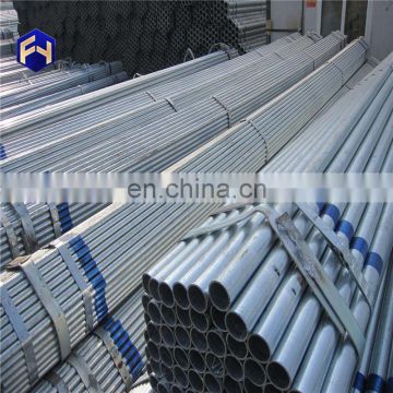 Plastic cutting galvanized steel pipe with CE certificate