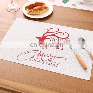 washable 3d coffee table mats set