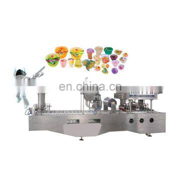 hot selling jelly cup filling and sealing machine/plastic cup sealing machine
