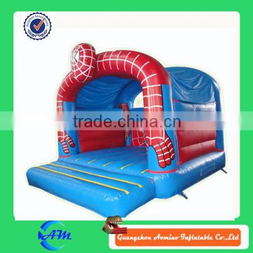 small size indoor popular hero theme inflatable bouncy castle                        
                                                Quality Choice