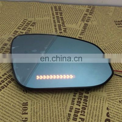 Panoramic rear view blue mirror glass Led turn signal Heating blind spot monitor for DS DS5,2pcs
