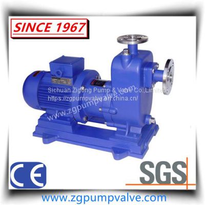 Absolute No Leakage Magnetic Self Suction Pump For Toxic Solution
