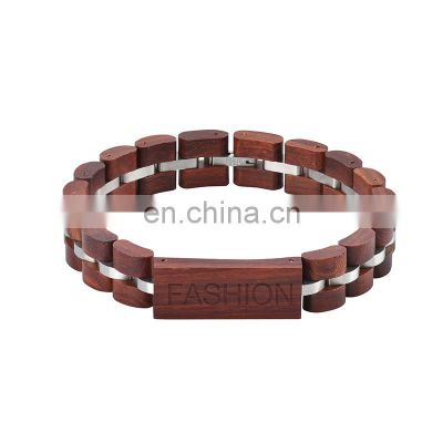 Fashion Wood Bracelet Ladies Jewelry Accessories Customize Bangles Gift in Wooden Box Wholesale Dropshipping