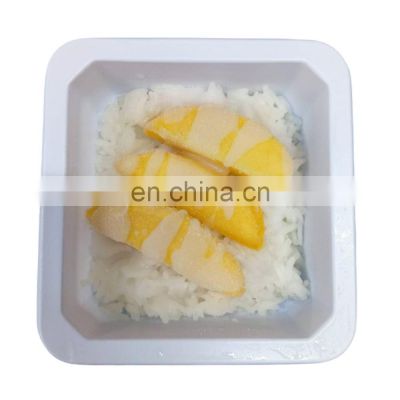 Frozen White Sticky Rice With Mango And Coconut Milk