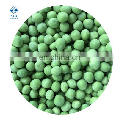 Sinocharm BRC-A approved IQF frozen green peas