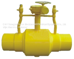 Forged steel all welded ball valve