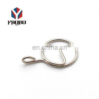 Excellent Quality Custom Size Logo ring key chains Stainless Steel Ring Split personalised Key Rings For Case