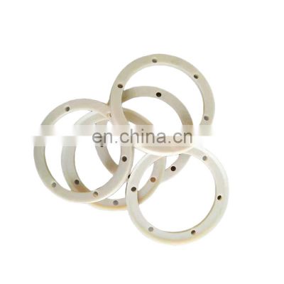 Factory direct supply nylon flange plastic products injection molding products PA flange nylon stepped shaft sleeve
