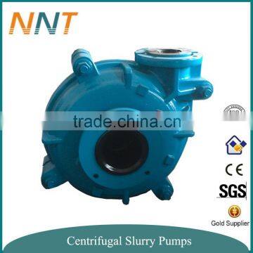 Single stage rubber lined mine water pump