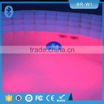 2016 hot selling bluetooth 4.1 IPX7 waterproof floating wireless water pool speaker for swimming