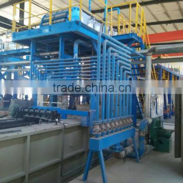 High DV Steel wire Hot dip galvanizing line used for ACSR