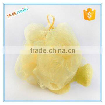 2015 mossy grain eco plastic bath spong bath lily with rope handle wholesale product