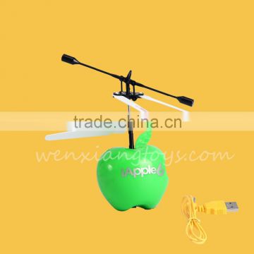Infrared Induction rc flying music ball toys