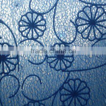 blue flower pattern water-fall paper for flower wrapping