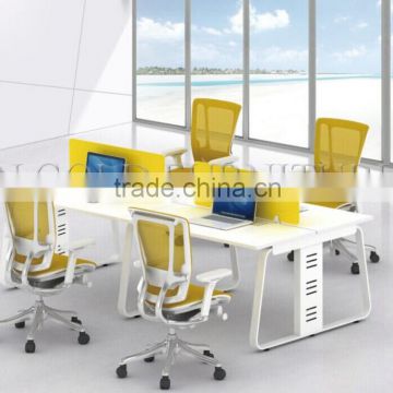 Modern Office Cubicle Style Standard Size of 4 Seaters Workstation(SZ-WS610)