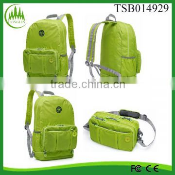 2014 new arrival wholesale nylon camping backpack rucksack