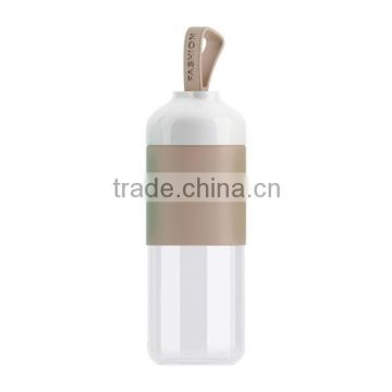 Personalized Christmas borosilicate glass drinking water bottle