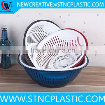newest arrival plastic basket sieve tray for kitchen