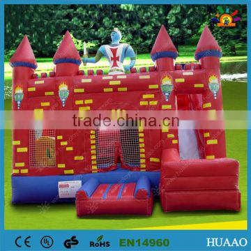 Commercial superman ultimate combo inflatable bounce house